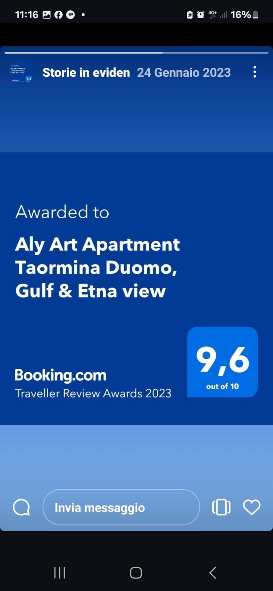 Aly Art Apartment Taormina Duomo, Gulf & Etna View Luaran gambar